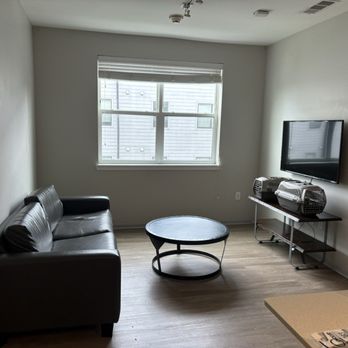 Evolve Bloomington - Living room - Apartments Near Me - Bloomington, Indiana