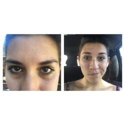 Kalpana Threading - The transformation! So happy! Thank you for such a wonderful eyebrow experience!