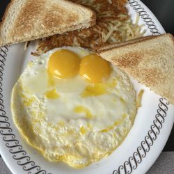 Waffle House - 2 eggs breakfast meal