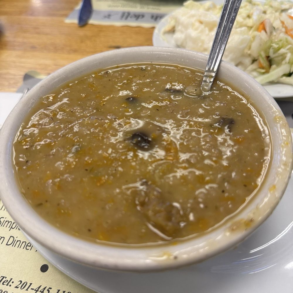 The Kosher Nosh - Mushroom Barley Soup - Delis Near Me - Glen Rock, New Jersey The Kosher Nosh - Mushroom Barley Soup - Delis Near Me - Glen Rock, New Jersey