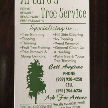 Arturo's Tree Service - Tree Services Near Me