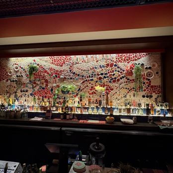 Ceci Bar - Bar area and artwork - Latin American Near Me - Toronto, Ontario