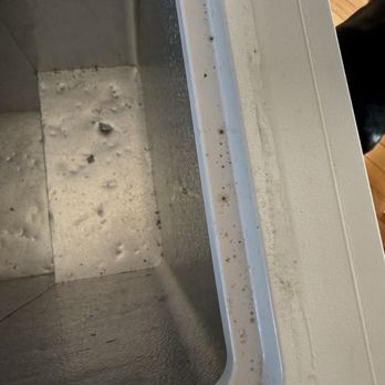 Walmart Supercenter - Freezer purchased 2 days ago in complete packaging. Opened the package to this. - Department Stores Near Me - Dundalk, Maryland