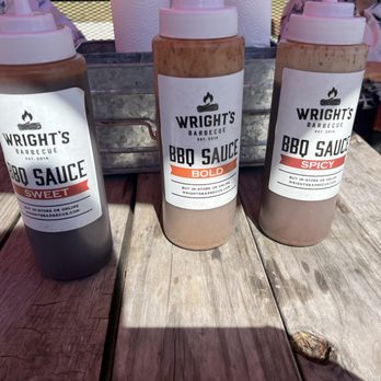 Wrights Barbecue Rogers - sweet BBQ was my favorite. Spicy was hot in my opinion. My husband loved the bold. - Barbeque Near Me - Rogers, Arkansas Wrights Barbecue Rogers - sweet BBQ was my favorite. Spicy was hot in my opinion. My husband loved the bold. - Barbeque Near Me - Rogers, Arkansas