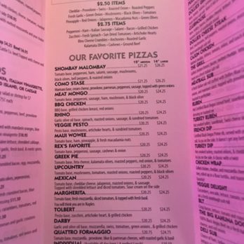 Dollies Pub & Cafe - Dollies Menu - Pizza Near Me - Lahaina, Hawaii