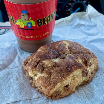 Joe Bean’s - Cinnamon/Brown Sugar Scone - Coffee & Tea Near Me - Altavista, Virginia