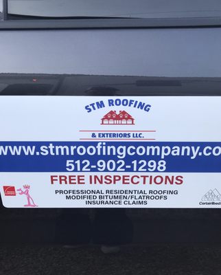 STM Roofing & Exteriors Logo