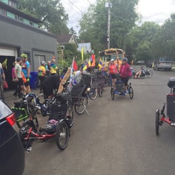 The recumbent group ride that introduced me to Rose City Recumbent.