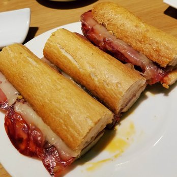 La Flauta - Chorizo and cheese baguette - Spanish Near Me - Barcelona, B La Flauta - Chorizo and cheese baguette - Spanish Near Me - Barcelona, B