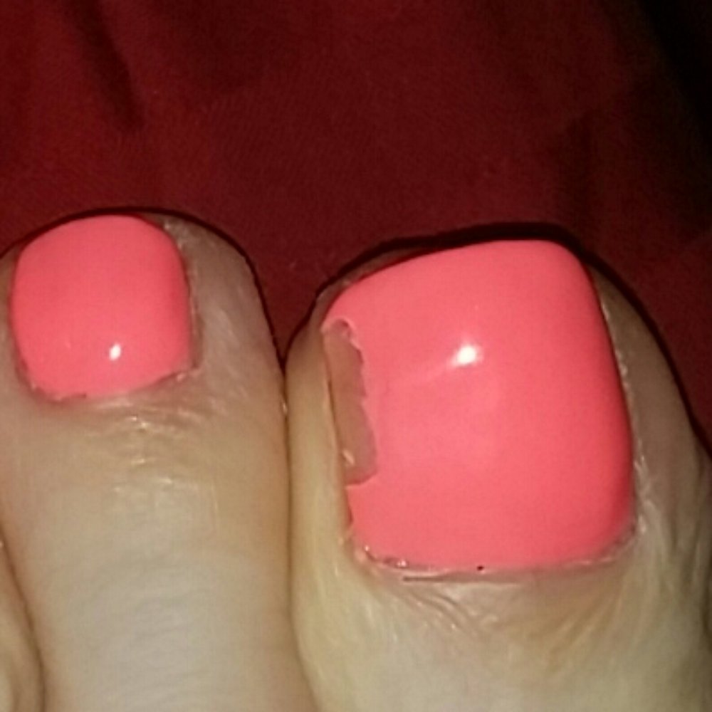 Van’s Nails - Missing chunk of shellac on a brand new pedicure! - Nail Salons Near Me - Santa Clara, California Van’s Nails - Missing chunk of shellac on a brand new pedicure! - Nail Salons Near Me - Santa Clara, California