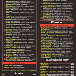 Pizza & Pasta King - Updated menu