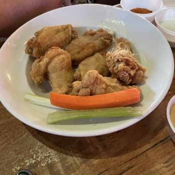The Happy Viking - Chicken garlic wings - Sports Bars Near Me - Yuba City, California