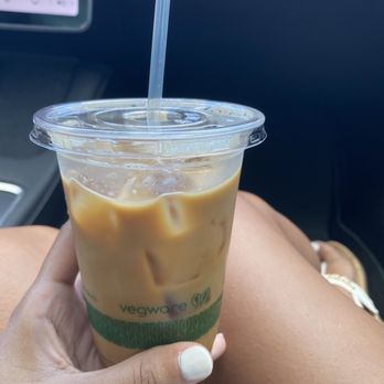 Bunkhouse Coffee Bar - Iced vanilla latte with almond milk - Coffee & Tea Near Me - Jensen Beach, Florida Bunkhouse Coffee Bar - Iced vanilla latte with almond milk - Coffee & Tea Near Me - Jensen Beach, Florida