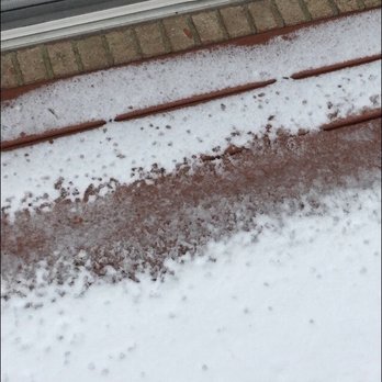 Ever Clean - Water and ice buildup on walkway foundation - Gutter Services Near Me - Lexington, Kentucky