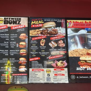 Between The Bunz - Menu ... all good - Fast Food Near Me - Norwood, Massachusetts