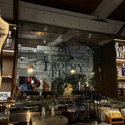 Trophy Fish - Inside at the bar