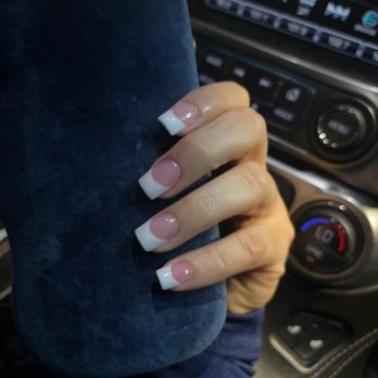 Nail Bar - Pink and White done by Kim - Nail Salons Near Me - Menifee, California Nail Bar - Pink and White done by Kim - Nail Salons Near Me - Menifee, California