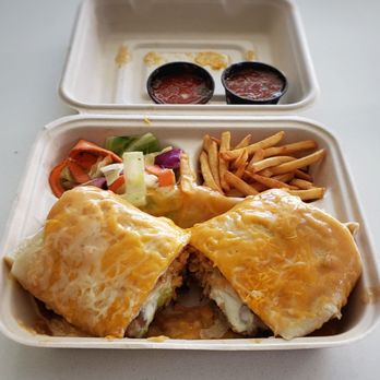 Pokez - Football Sunday Go-To: Johnny's Breakfast Burrito, no bacon, ADD CARNE ASADA, with sauce & cheese on top!   Go San Diego Charger's - Mexican Near Me - San Diego, California