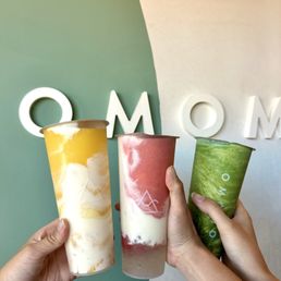 Mango, strawberry and matcha Mango, strawberry and matcha