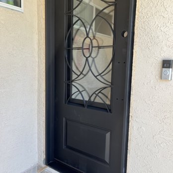 General Iron Doors - After with new custom Iron door - Door Sales/Installation Near Me - Panorama, California General Iron Doors - After with new custom Iron door - Door Sales/Installation Near Me - Panorama, California