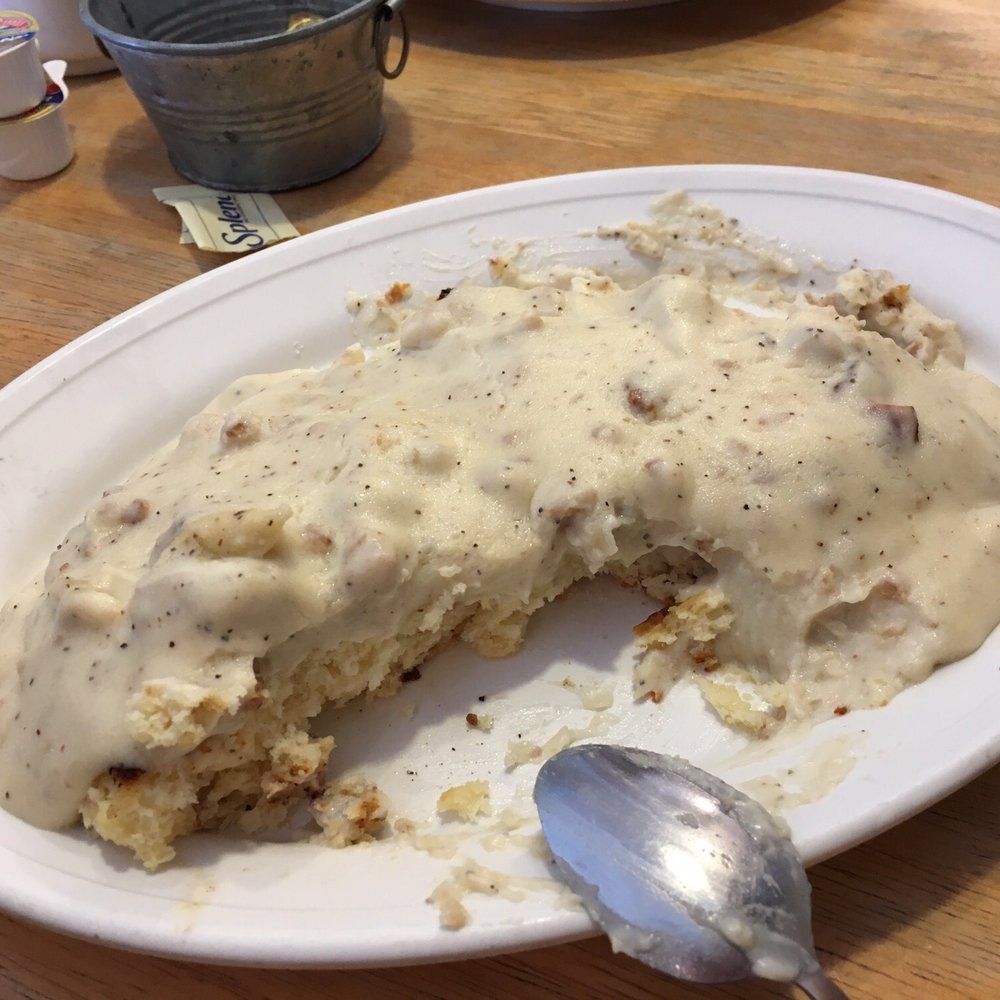 Lil'Bits - Half order of biscuits and gravy. - American Near Me - Grover Beach, California Lil'Bits - Half order of biscuits and gravy. - American Near Me - Grover Beach, California