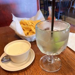 Los Pilares Mexican Restaurant - Cheese Dip Top Shelf Margaritas (patron)