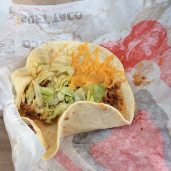 Taco Bell - Stuck to wrapper and not even folded - Fast Food Near Me - Temecula, California Taco Bell - Stuck to wrapper and not even folded - Fast Food Near Me - Temecula, California