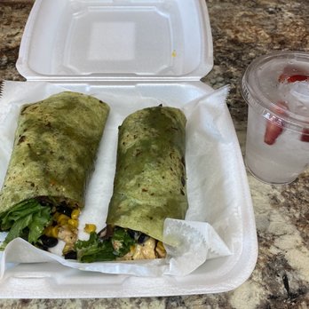 Electrolyfe Juice Bar - Grilled Chicken Wrap - Juice Bars & Smoothies Near Me - Memphis, Tennessee