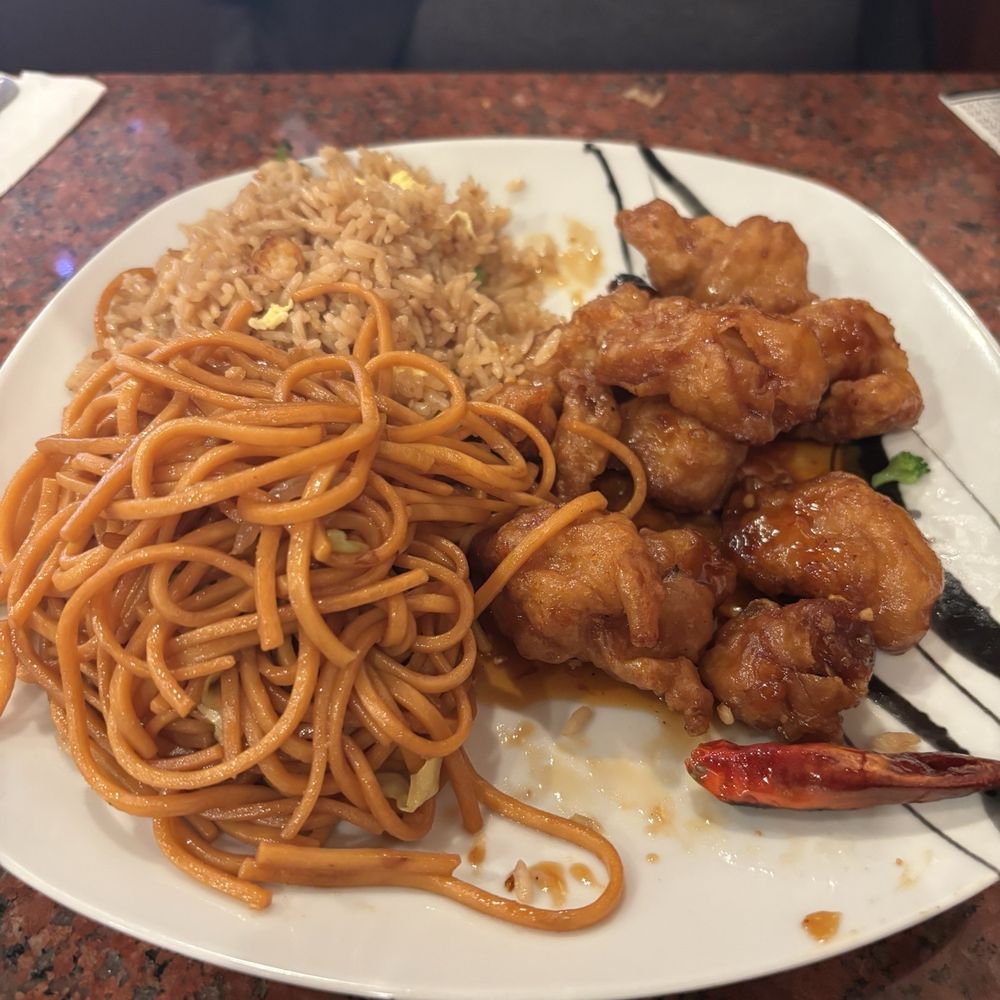 China One - Spicy orange chicken - Chinese Near Me - Upland, California