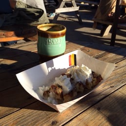 Whipped cream and powdered sugar liege waffle with cocoa cinnamon latte. Mmmmm Whipped cream and powdered sugar liege waffle with cocoa cinnamon latte. Mmmmm