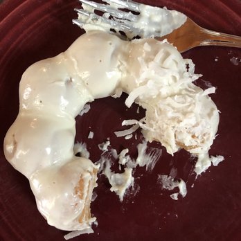 Pinku - Coconut mochi donut - Donuts Near Me - Attleboro, Massachusetts