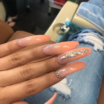 Nail Pro & Tanning - Orange Ombré - Nail Salons Near Me - Las Vegas, Nevada Nail Pro & Tanning - Orange Ombré - Nail Salons Near Me - Las Vegas, Nevada