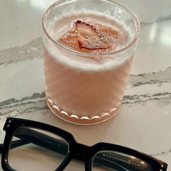 Wine Dive + Kitchen - Lawrence - Rose colored glasses.  I tried this one too. - New American Near Me - Lawrence, Kansas