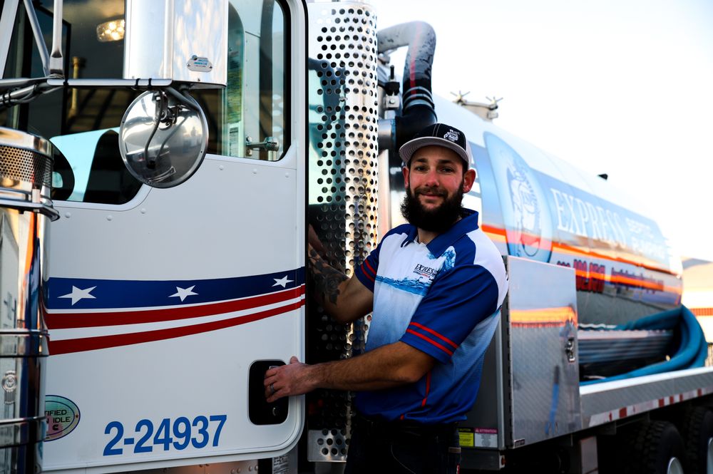 Slide of Express Septic & Drain Cleaning