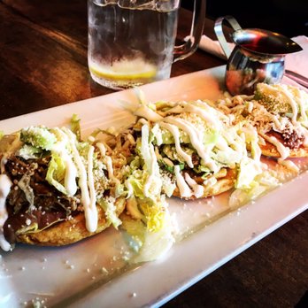 Cafe De Olla - Their Sopes with beef. Slightly adorable and definitely delicious! - American Near Me - Burbank, California