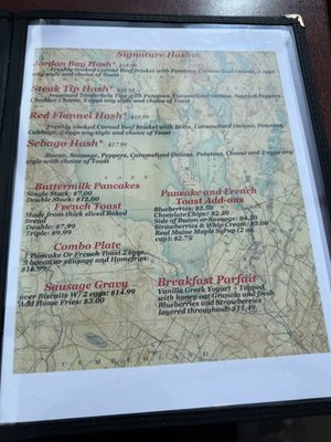 Menu photo 1 Kelley's Sebago Diner Windham, ME