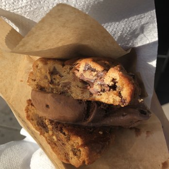 Bang Cookies - Boozy Bourbon kitchen sink and boozy walnut toffee with chocolate ice cream - Desserts Near Me - Jersey City, New Jersey Bang Cookies - Boozy Bourbon kitchen sink and boozy walnut toffee with chocolate ice cream - Desserts Near Me - Jersey City, New Jersey