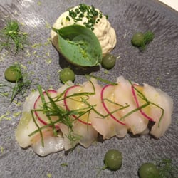 Smoked Monkfish appetizer
