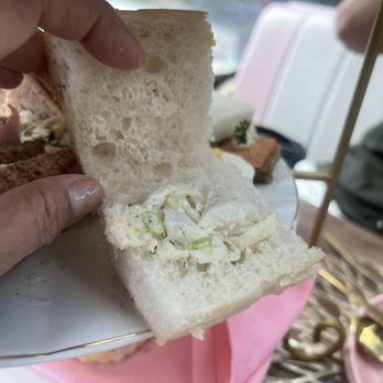 Tea Around Town - our lobster roll left me sad and wanting for more - Bus Tours Near Me - Houston, Texas