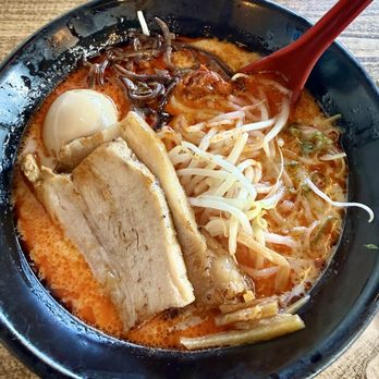 Umami Ramen - R2. Spicy Tonkotsu (Thin Noodles) - Ramen Near Me - Folsom, California