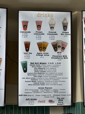 Menu photo 3 Sugar Llamas - Rockwall Heath, TX