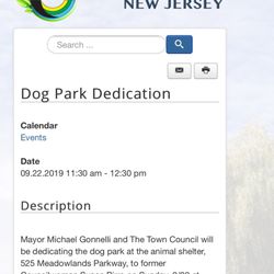 Mill Creek Dog Park - The park has now been dedicated to the greatest woman in the world -- Susan Pirro!
