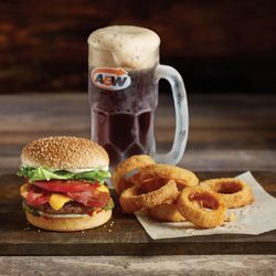 A&W - Our beef guarantee: 100% Pure beef. Canadian Burgers You can confidently enjoy, free of addictive, preservatives
