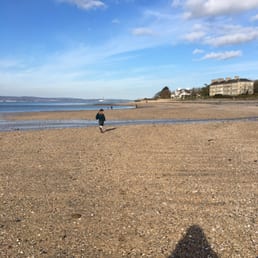 A rare sunny afternoon at the beach