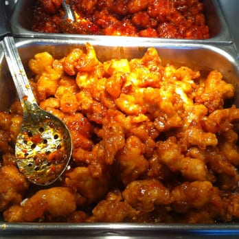 Lucky Wok - Orange chicken! - Chinese Near Me - Riverside, California