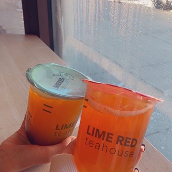 LimeRed Tea House - Grapefruit Jasmine Tea and Passionfruit Jasmine Tea - Coffee & Tea Near Me - Boston, Massachusetts LimeRed Tea House - Grapefruit Jasmine Tea and Passionfruit Jasmine Tea - Coffee & Tea Near Me - Boston, Massachusetts
