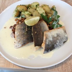 Leddermann - Saiblingsfilet an Pfifferlingen