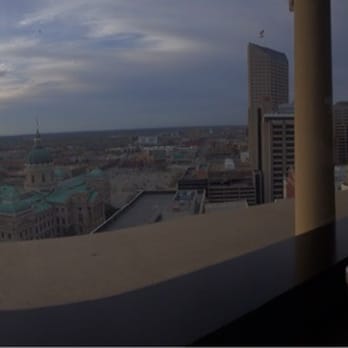 The Eagle's Nest - Pano view of the rotating restaurant! - American Near Me - Indianapolis, Indiana