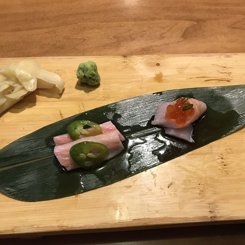 Sushi Akio - Toro and Toro with Ikura - Japanese Near Me - Forest Hills, New York Sushi Akio - Toro and Toro with Ikura - Japanese Near Me - Forest Hills, New York