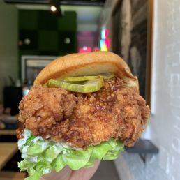 Fried Chicken Burger